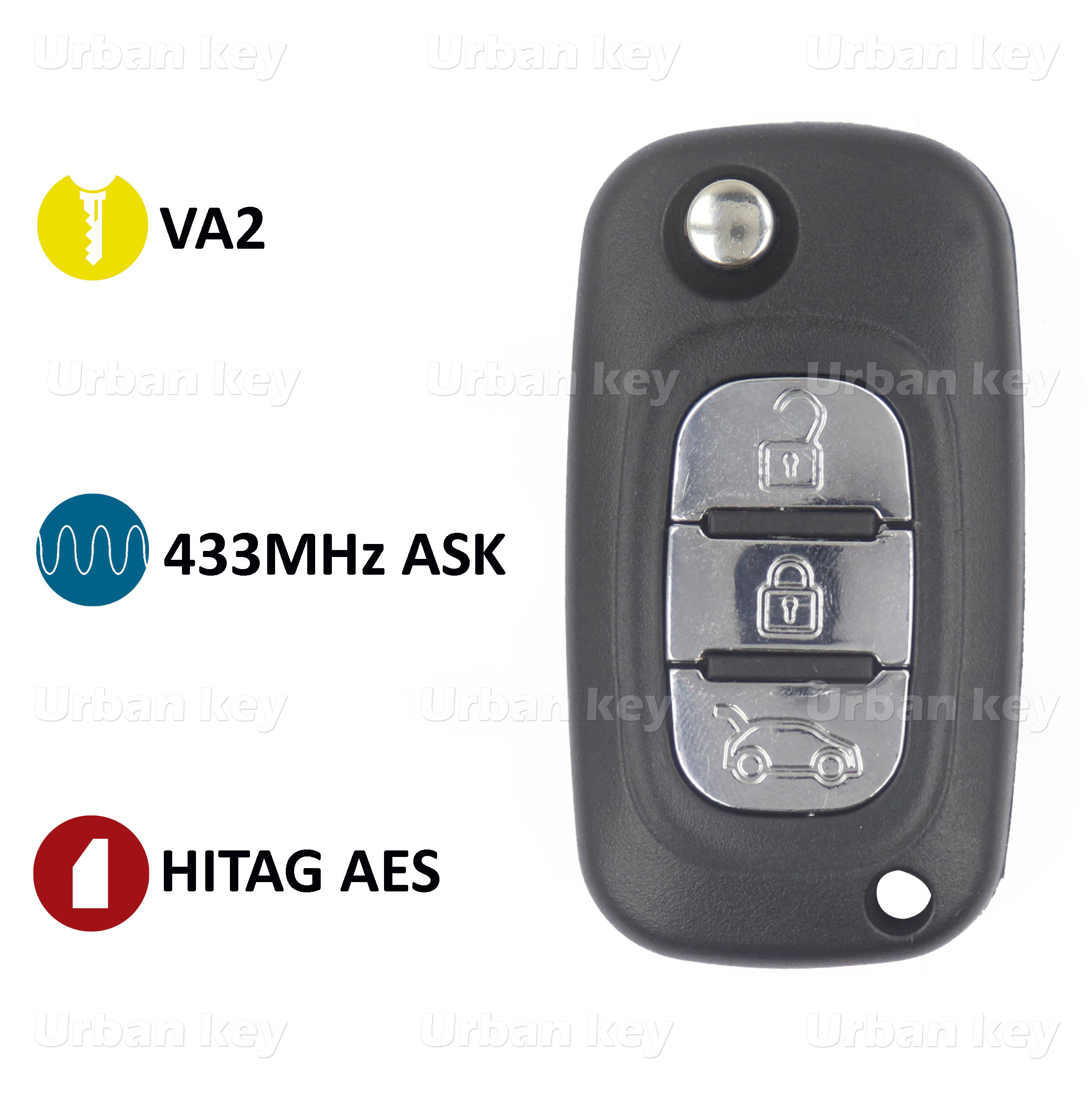 COMANDO AUTO 3 BOTOES