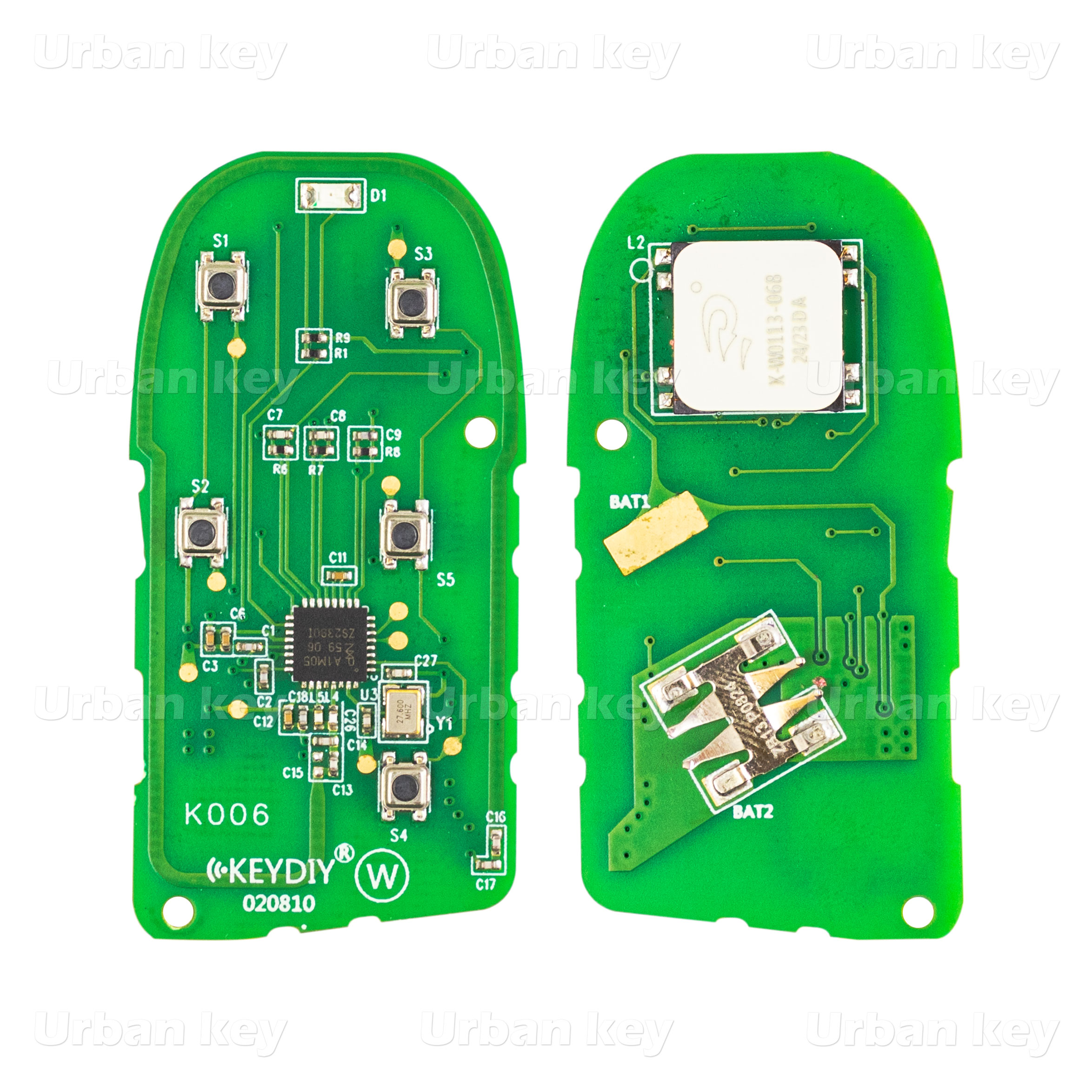 COMANDO COMPATIVEL AUTO 5 BOTOES