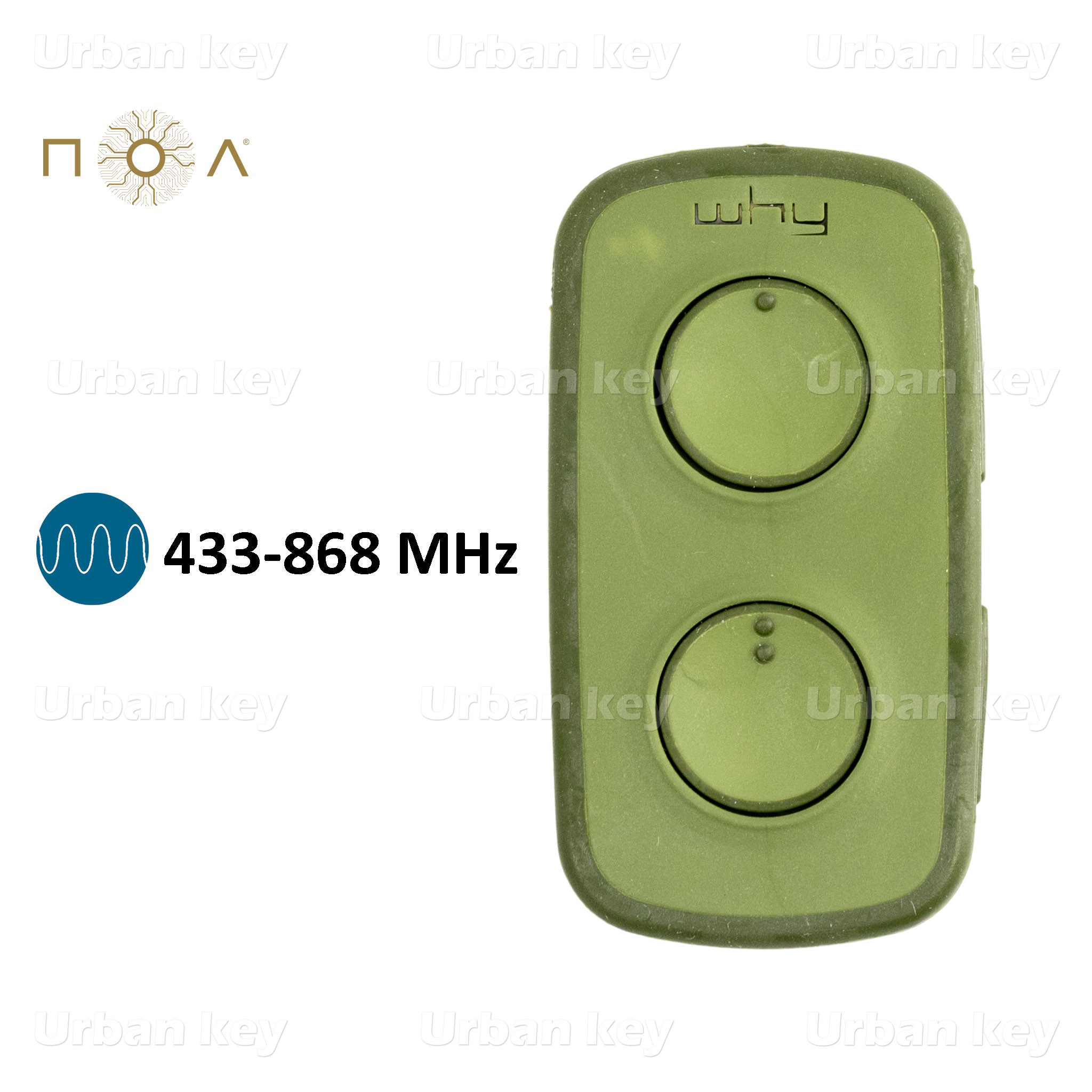 EMISSOR WHYEVO NOA OLIVE GREEN MULTIFREQUENCIAS