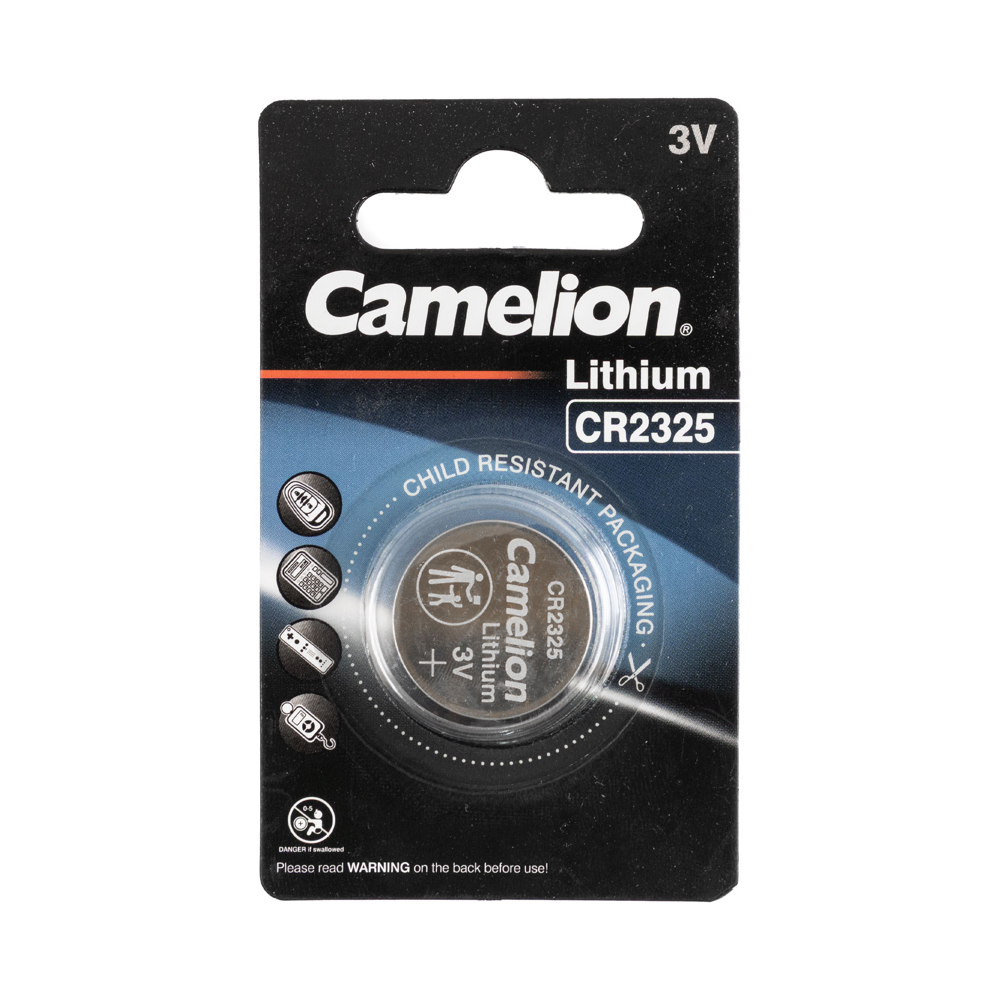 CR2325_BP1 - BOTAO LITIO PACK 1 PILHA