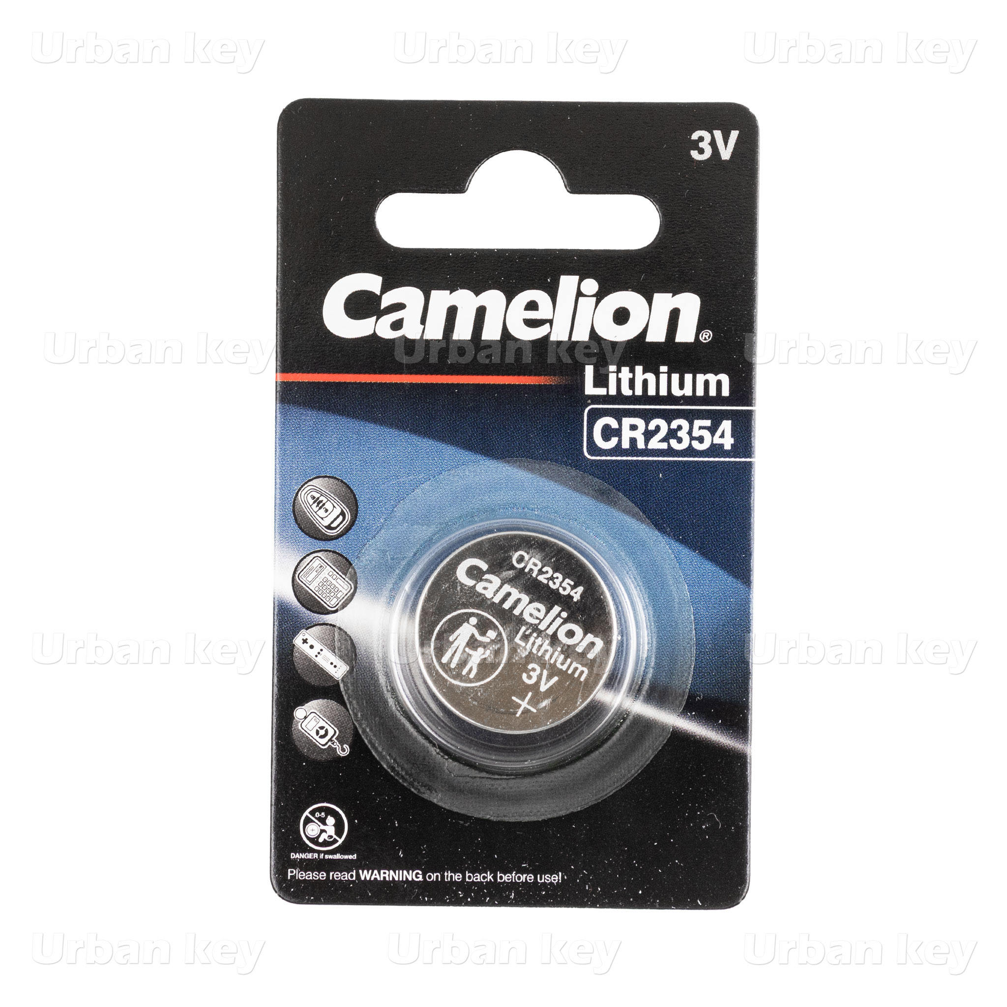 CR2354_BP1 - BOTAO LITIO PACK 1 PILHA