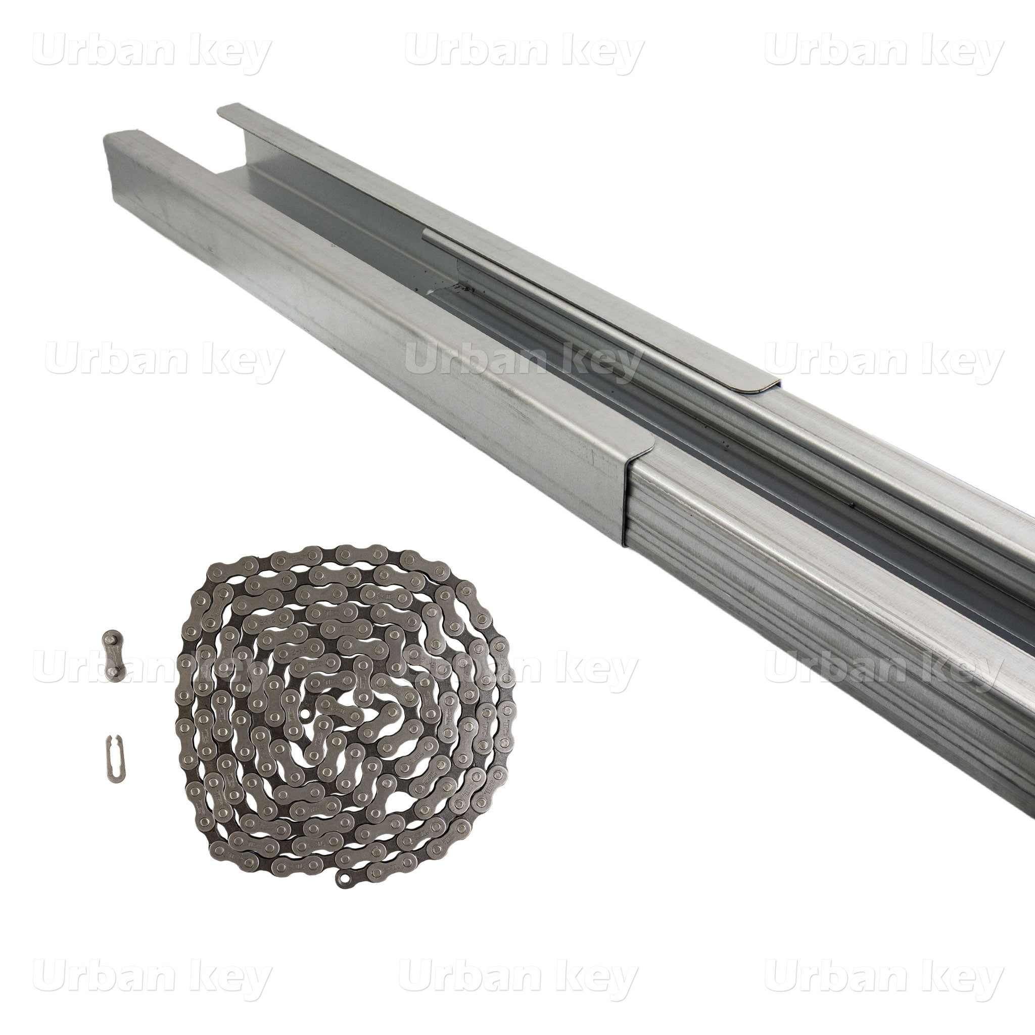 ACRESCENTO DE CALHA DE CORRENTE COM 1M PG200