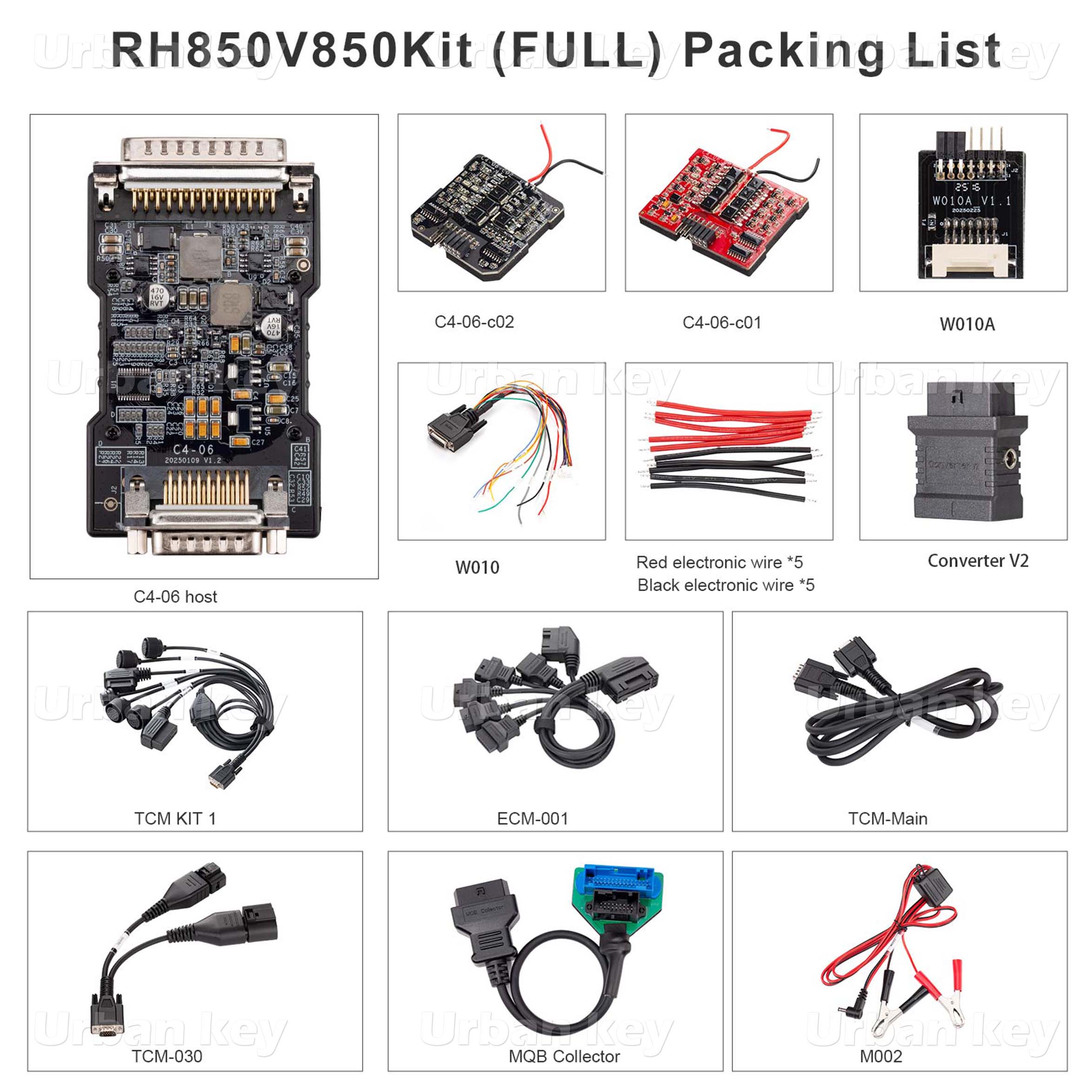 RH850 / V850 ADAPTADOR FULL KIT