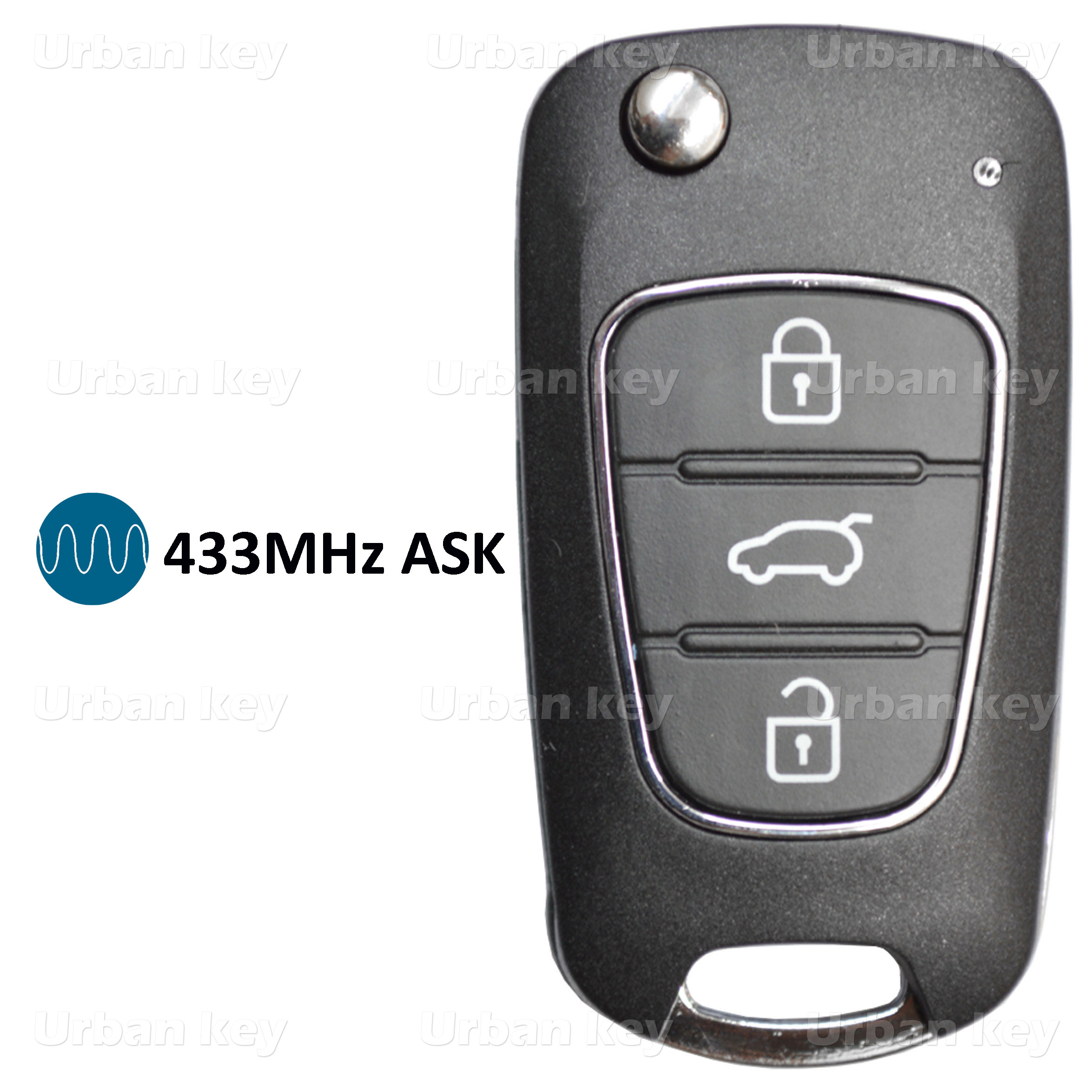 COMANDO COMPATIVEL AUTO 3 BOTOES