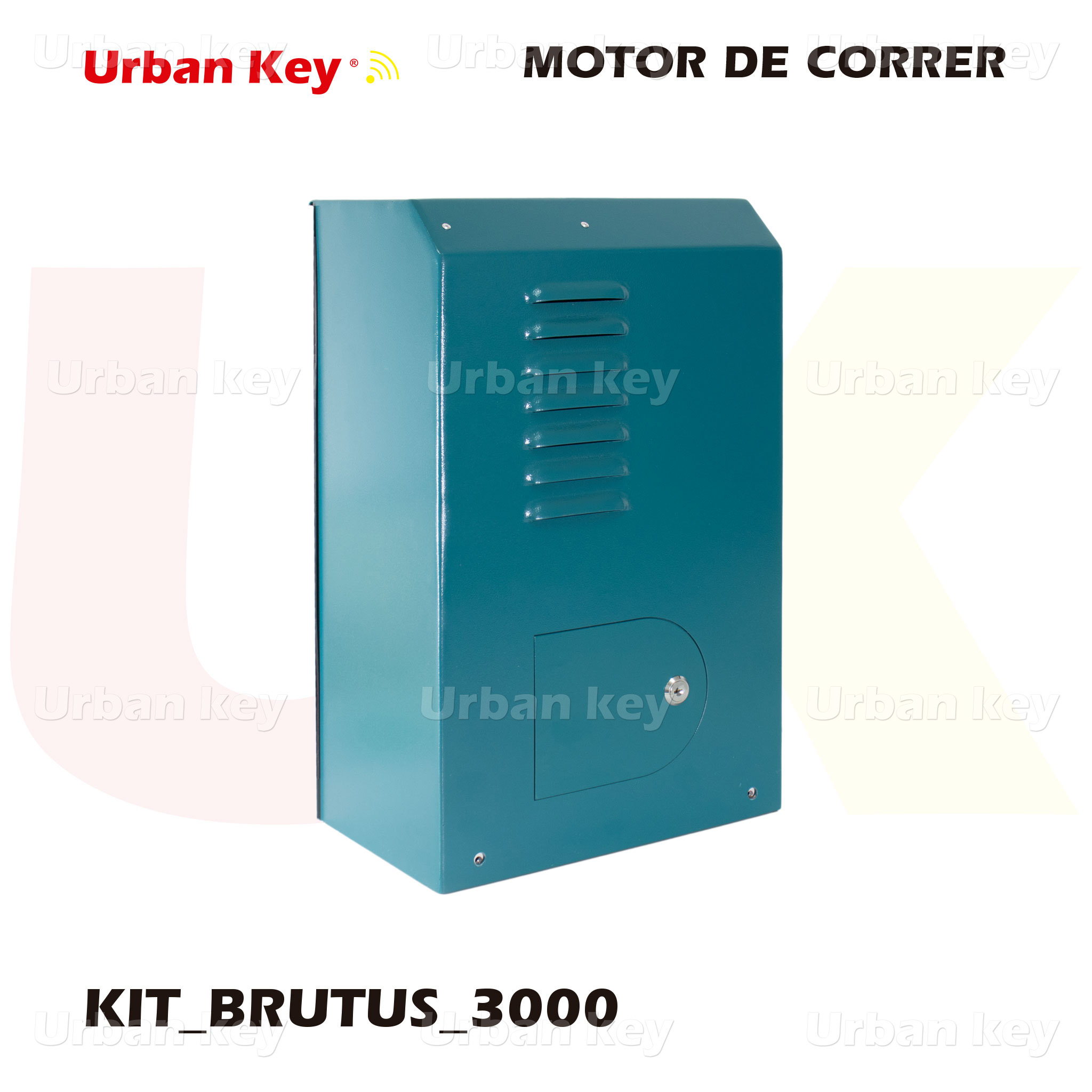 MOTOR DE CORRER COM VARIADOR URBAN KEY BRUTUS 3000KG