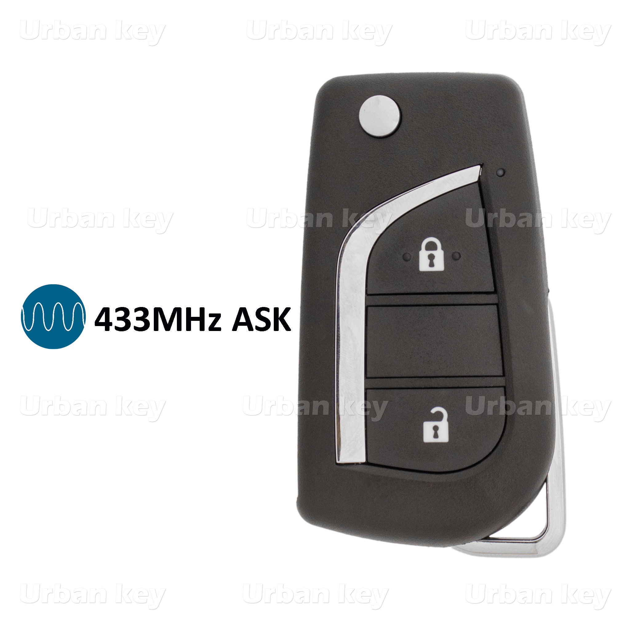 COMANDO COMPATIVEL AUTO 2 BOTOES