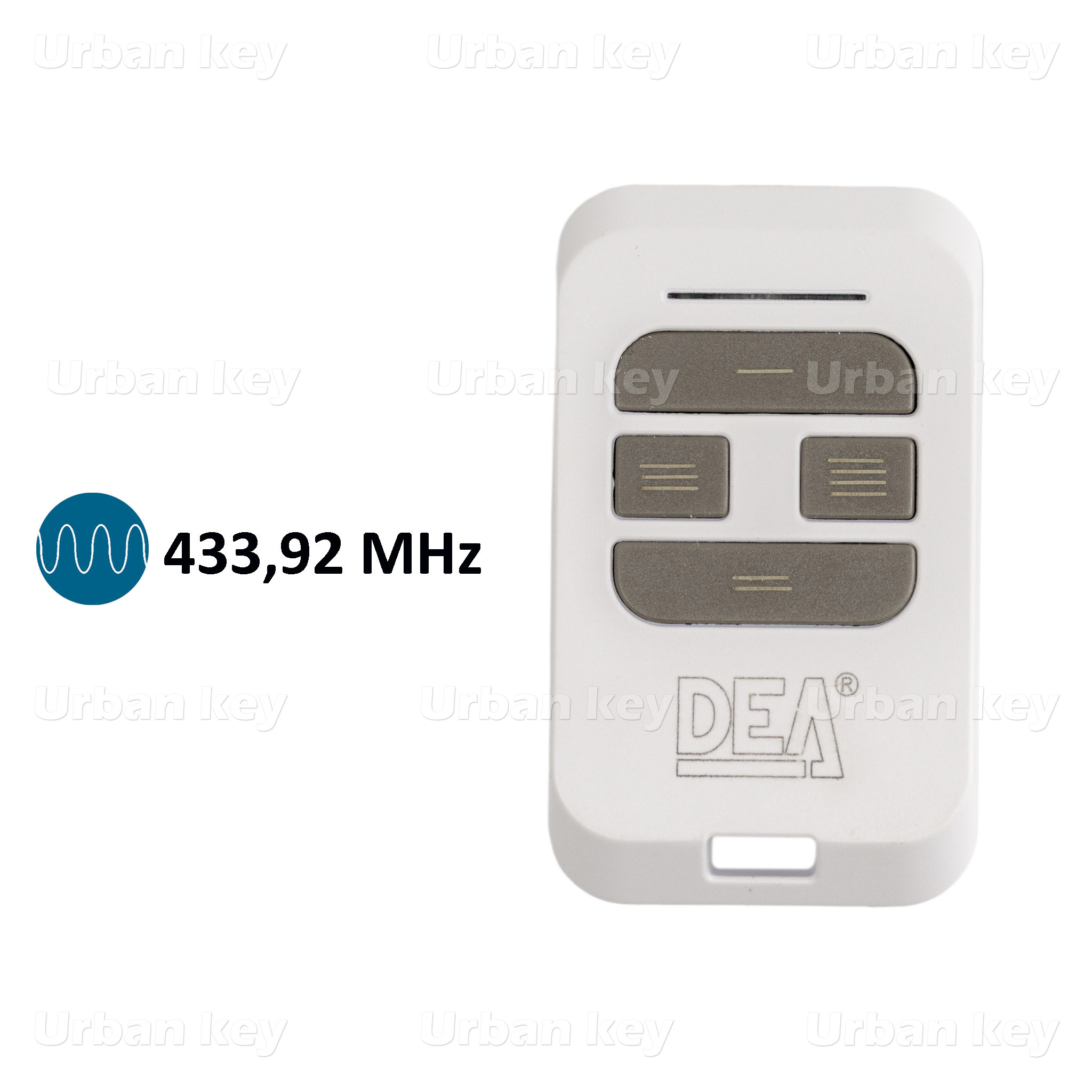 EMISSOR GTX4 DEA 4 CANAIS 433MHZ